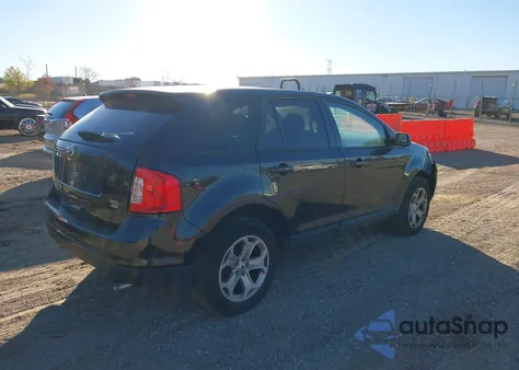 2013 Ford Edge Sel z USA, uszkodzony, nr VIN 2FMDK4JC6DBC21114